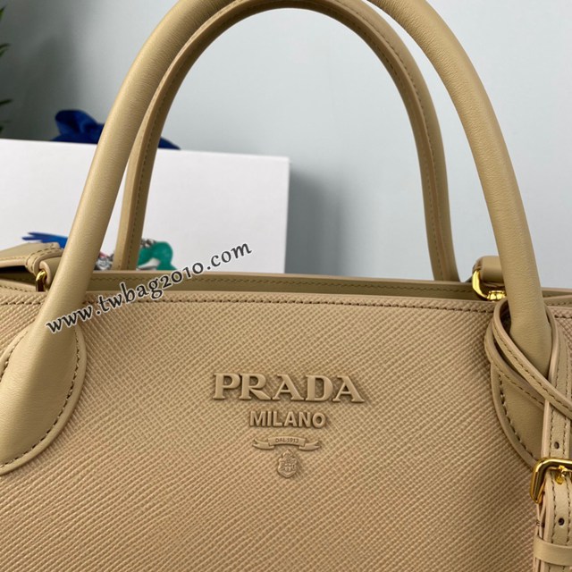 Prada專櫃新款大號經典升級版 1BA155 普拉達經典款小牛皮手提包 csp1319